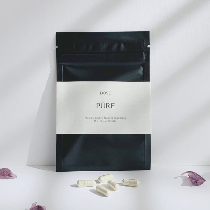 Dose Pure Golden Teacher Microdose Psilocybin Capsules - Image 2