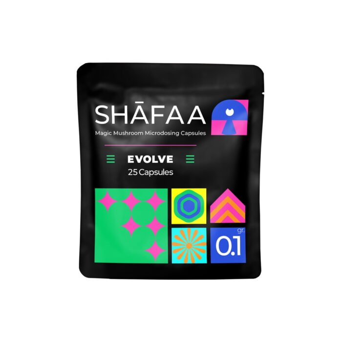 Shafaa Evolve Magic Mushroom Microdosing Prime Capsules - Image 1