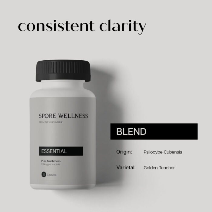 Spore Wellness Essential Microdosing Mushroom Capsules - Image 2